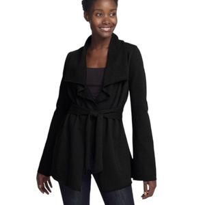 Lucky Brand Shibuyd Knit Wrap Cardigan With Built In Tie Size XL